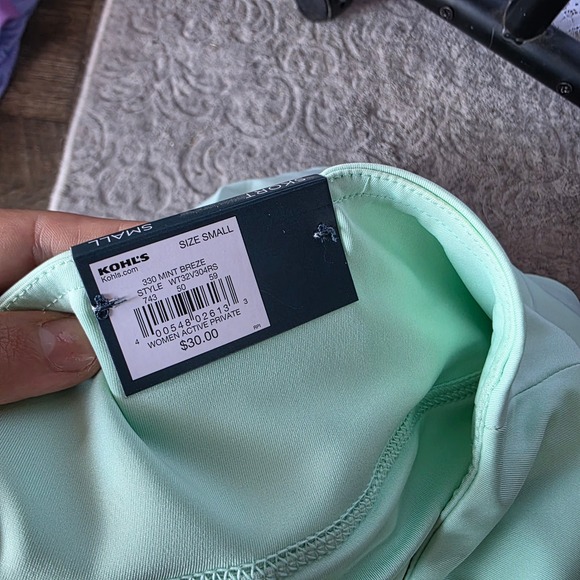 NWT Tek Gear High Rise Skort tennis Golf Skirt with Shorts Pockets Mint Breeze S - Picture 3 of 9